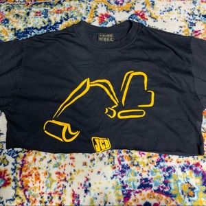 JCB company boxy cropped shirt/L